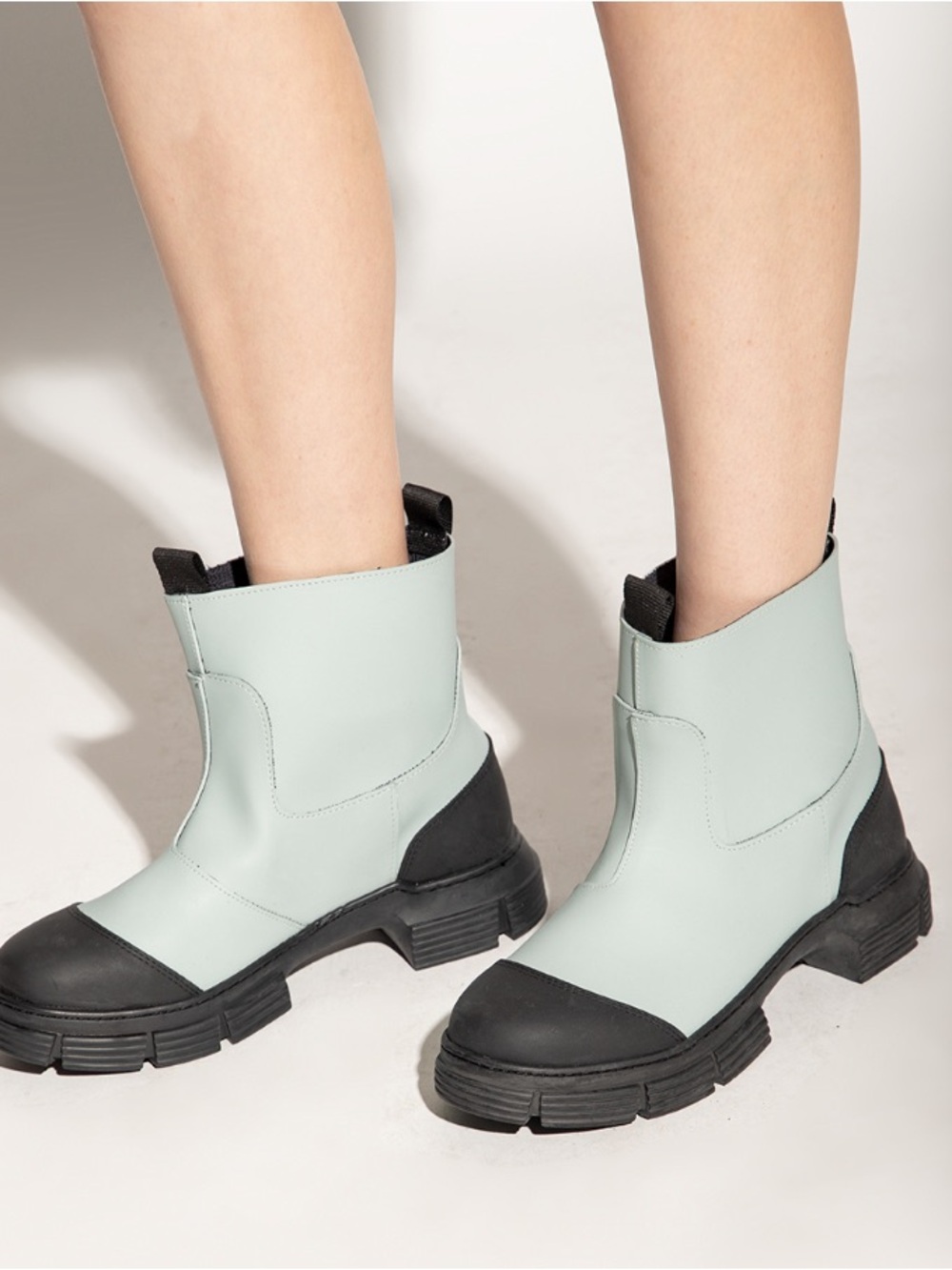 Ganni Slip On Chunky Rubber Boots